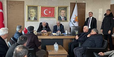 AK Parti Diyarbakır İl Başkanlığı’nda Sur Muhtarlarıyla İstişare Toplantısı