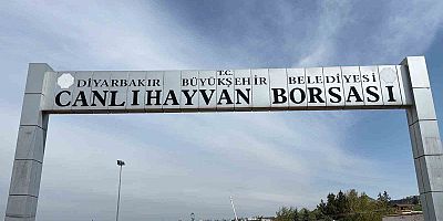 Diyarbakır Canlı Hayvan Borsası tadilata alındı